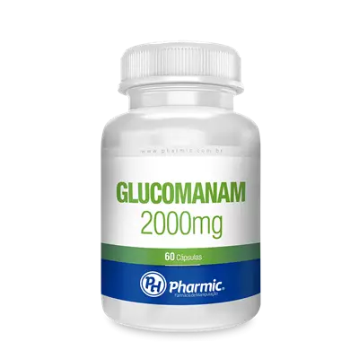 Glucomannam 2000mg Cápsulas 60 Doses