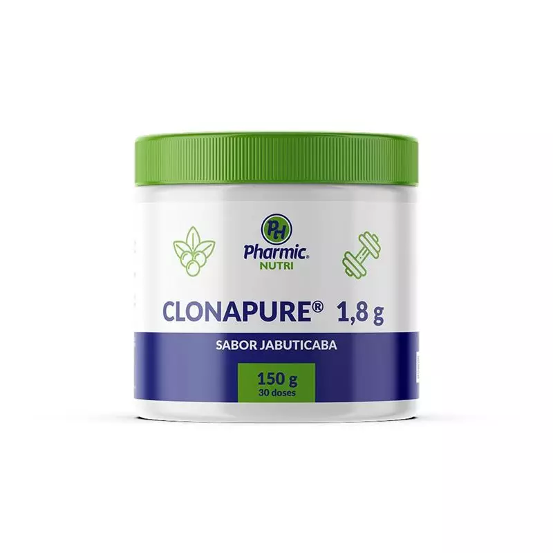 Clonapure® 1,8g 150g - Pote com 30 doses - Sabor Jabuticaba