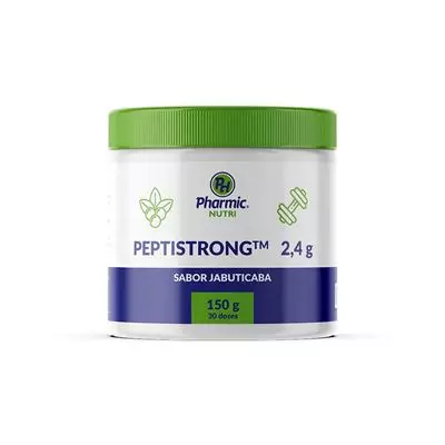 PeptiStrongTM 2,4g 150g - Pote com 30 doses - Sabor Jabuticaba PeptiStrongTM 2,4g 150g - Pote com 30 doses - Sabor Jabuticaba