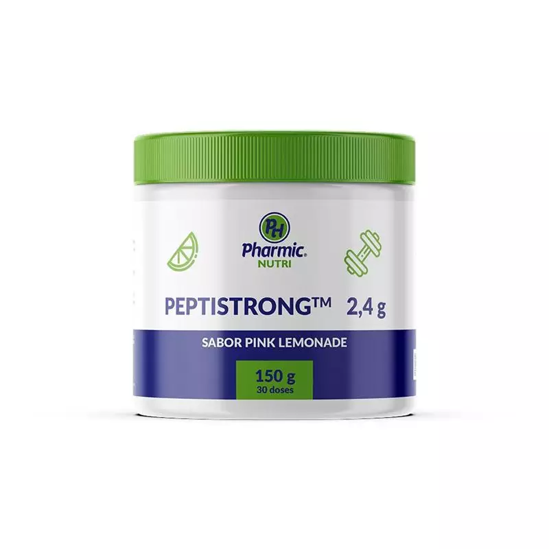 PeptiStrongTM 2,4g 150g - Pote com 30 doses - Sabor Pink Lemonade