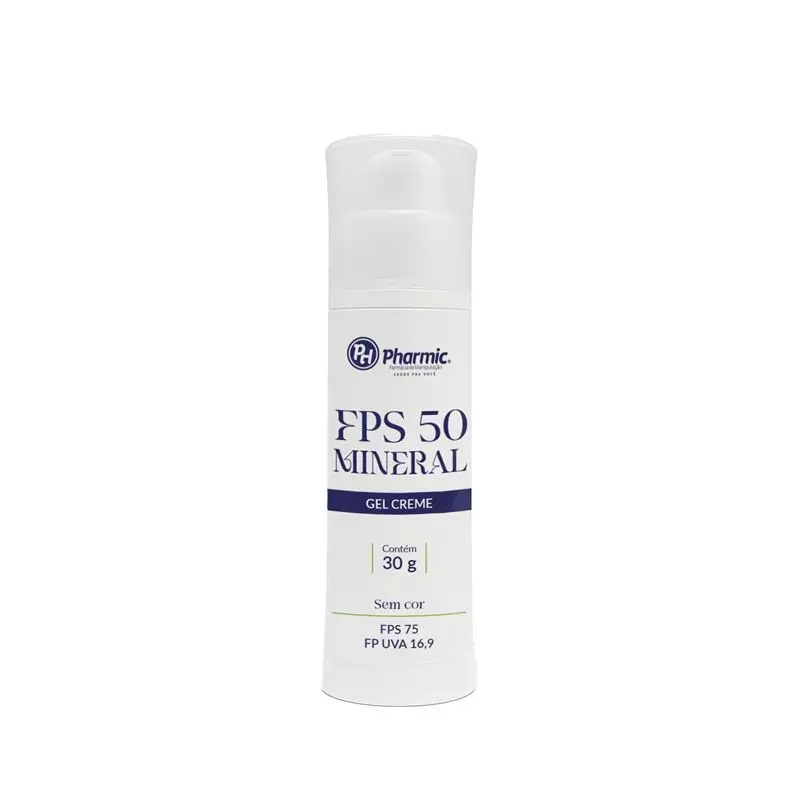 FPS 50 Mineral Gel Creme Sem Cor 30 G