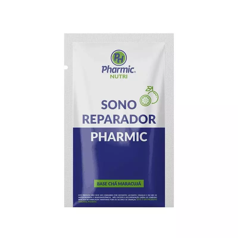 Sono Reparador Pharmic - 10 Sachês - Sabor Maracujá